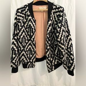 Women’s Saltwater Luxe Crossfire Bomber in Intarsia